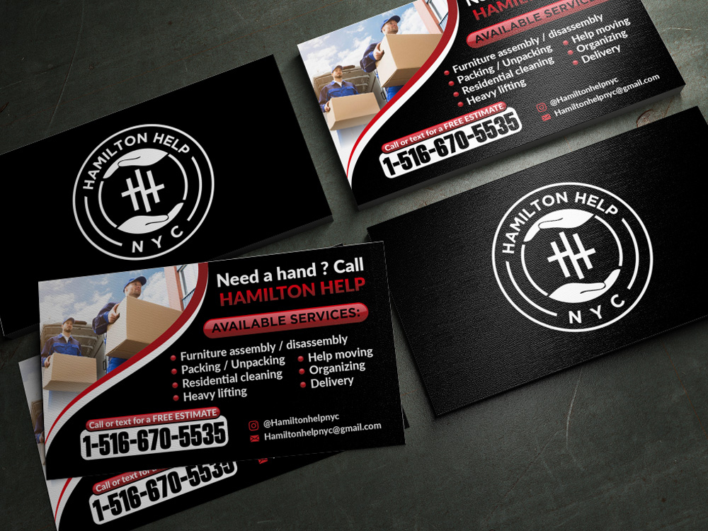 Hamilton Help logo design by Realistis