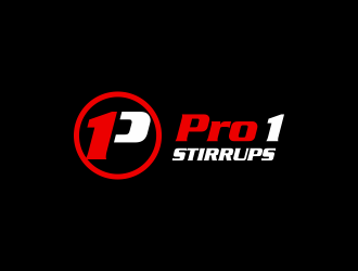 Pro1 Stirrups logo design by Zeratu