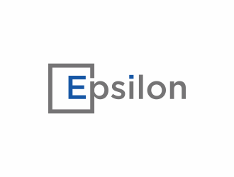 Epsilon logo design by Zeratu