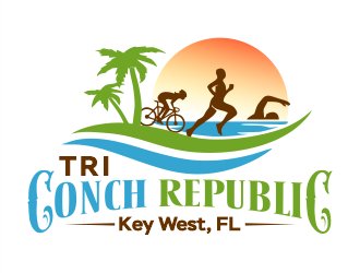 Tri Conch Republic logo design by Gwerth