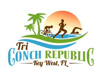 Tri Conch Republic logo design by Gwerth