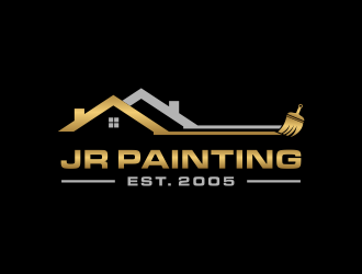 JR Painting logo design by christabel