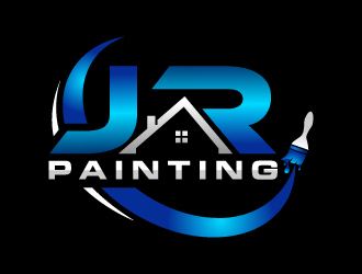 JR Painting logo design by MUSANG