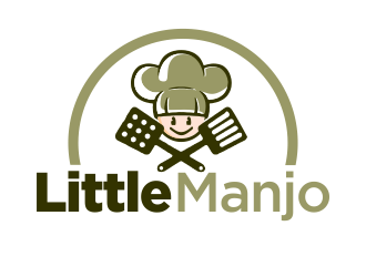 Little Manjo logo design by M J