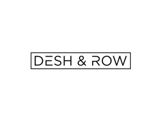 Desh & Row logo design by muda_belia