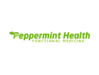 Peppermint Health Functional Medicine logo design by lbdesigns