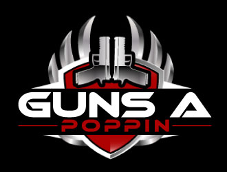 Guns A Poppin logo design by AamirKhan