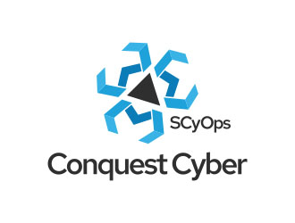 Conquest Cyber logo design by ksantirg