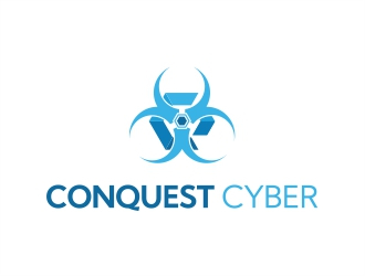 Conquest Cyber logo design by Alfatih05