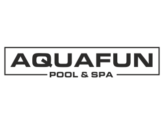 Aquafun Pool & Spa logo design by Greenlight