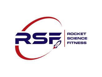 Rocket Science Fitness logo design by KQ5