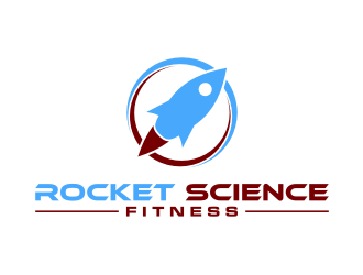 Rocket Science Fitness logo design by puthreeone