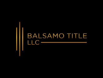 Balsamo Title, LLC logo design by tukang ngopi