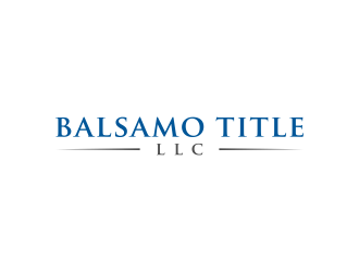 Balsamo Title, LLC logo design by salis17