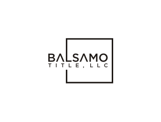 Balsamo Title, LLC logo design by muda_belia