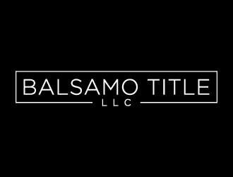 Balsamo Title, LLC logo design by BrainStorming