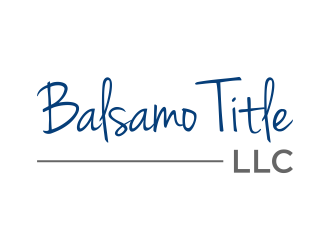 Balsamo Title, LLC logo design by hashirama