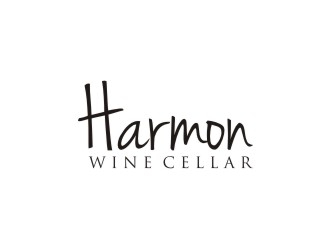 Harmon Wine Cellar logo design by bombers