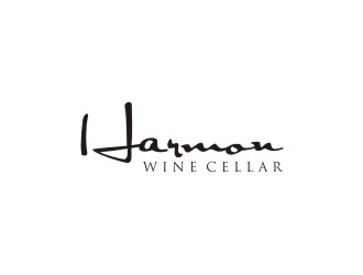 Harmon Wine Cellar logo design by bombers