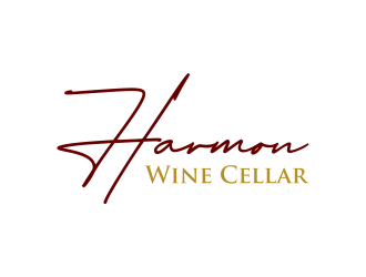 Harmon Wine Cellar logo design by GassPoll