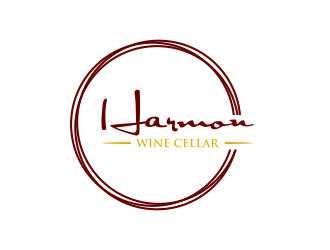 Harmon Wine Cellar logo design by GassPoll