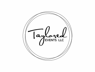 Taylored Events LLC logo design by hopee