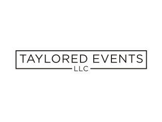 Taylored Events LLC logo design by Inaya