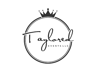 Taylored Events LLC logo design by ndaru