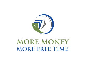 More Money More Free Time logo design by oke2angconcept