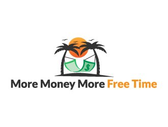 More Money More Free Time logo design by drifelm