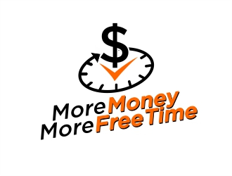 More Money More Free Time logo design by sangpangeran