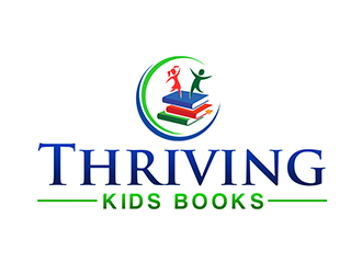Thriving Kids Books logo design by 3Dlogos