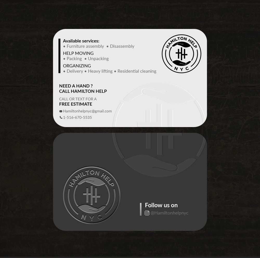 Hamilton Help logo design by DreamLogoDesign