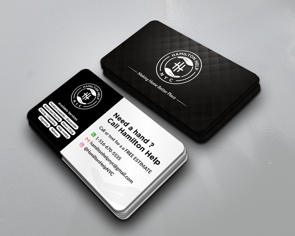 Hamilton Help logo design by Ulid