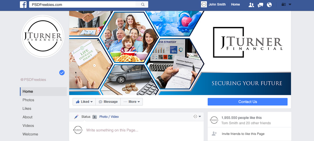 JTurner Financial logo design by Gelotine