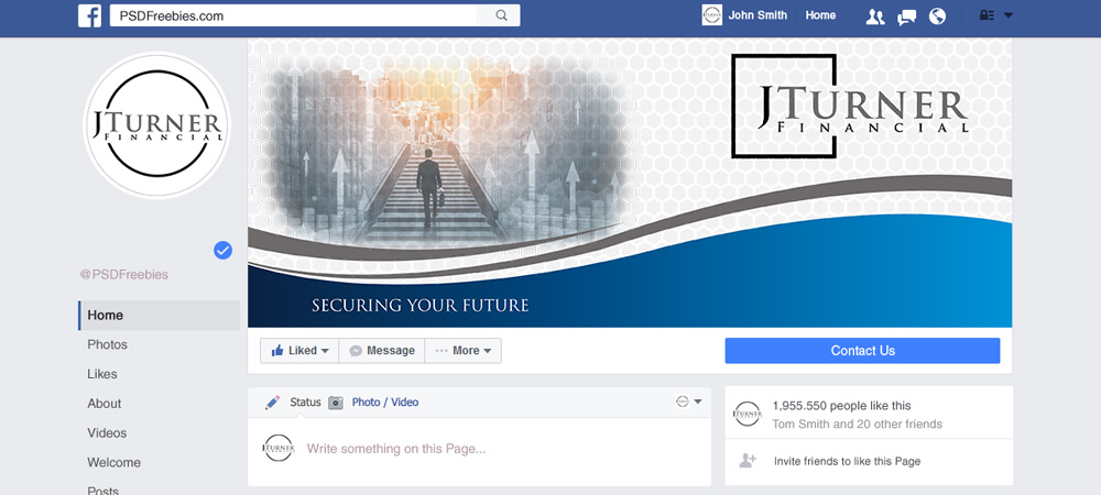 JTurner Financial logo design by Gelotine