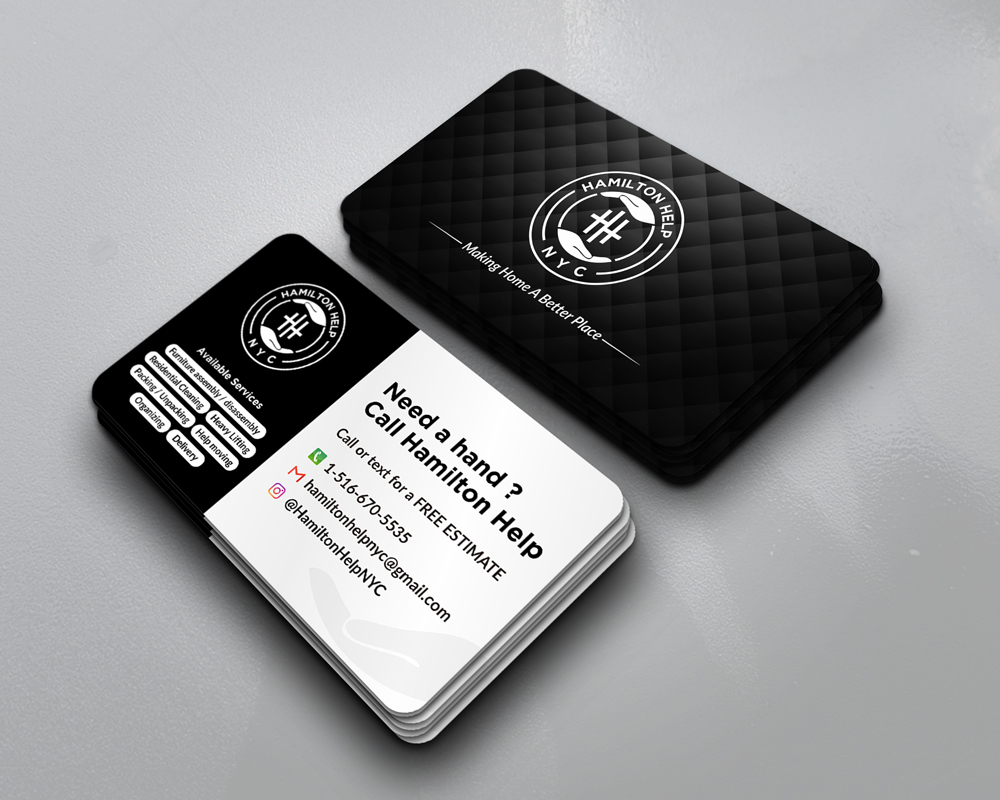 Hamilton Help logo design by Ulid