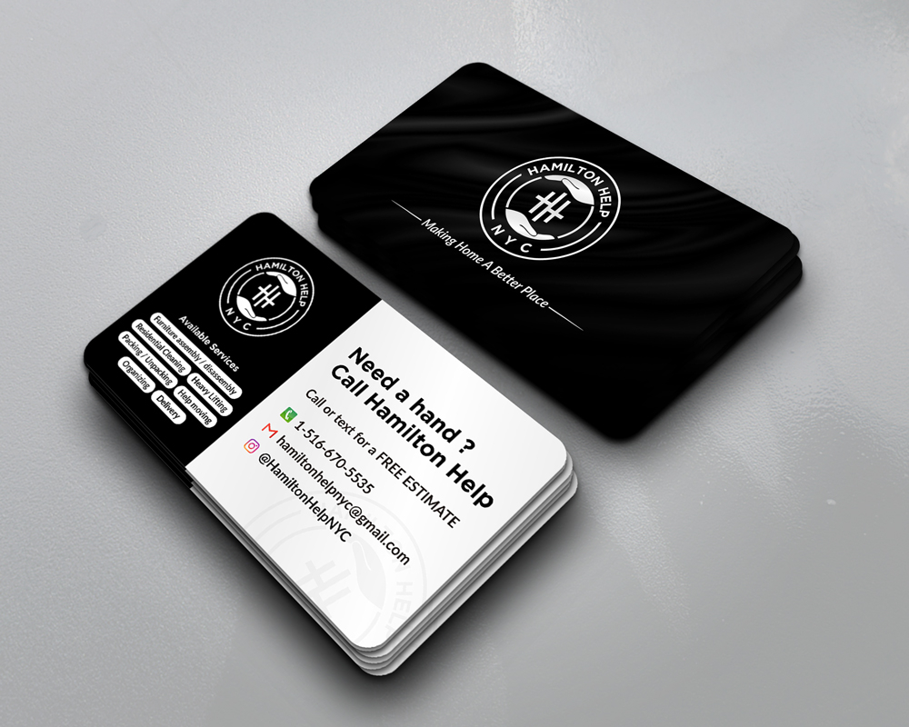 Hamilton Help logo design by Ulid