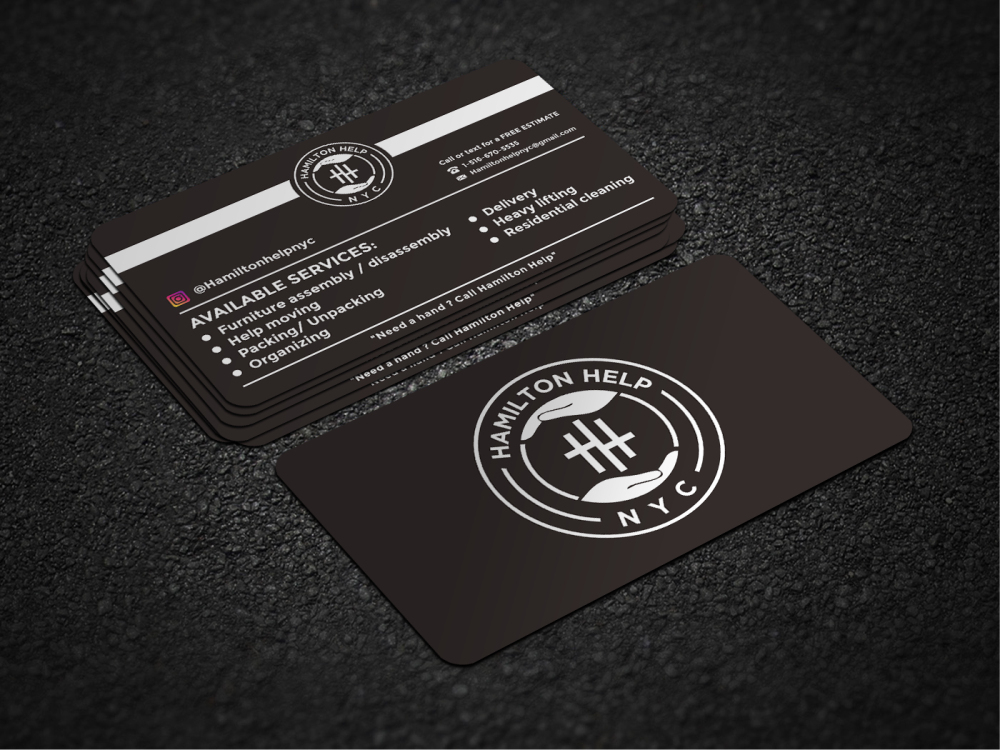 Hamilton Help logo design by zizze23