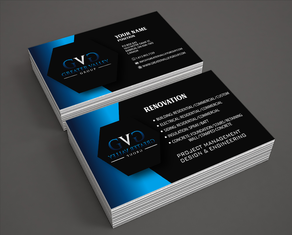 Greater Valley Group (GVG) logo design by Sofia Shakir