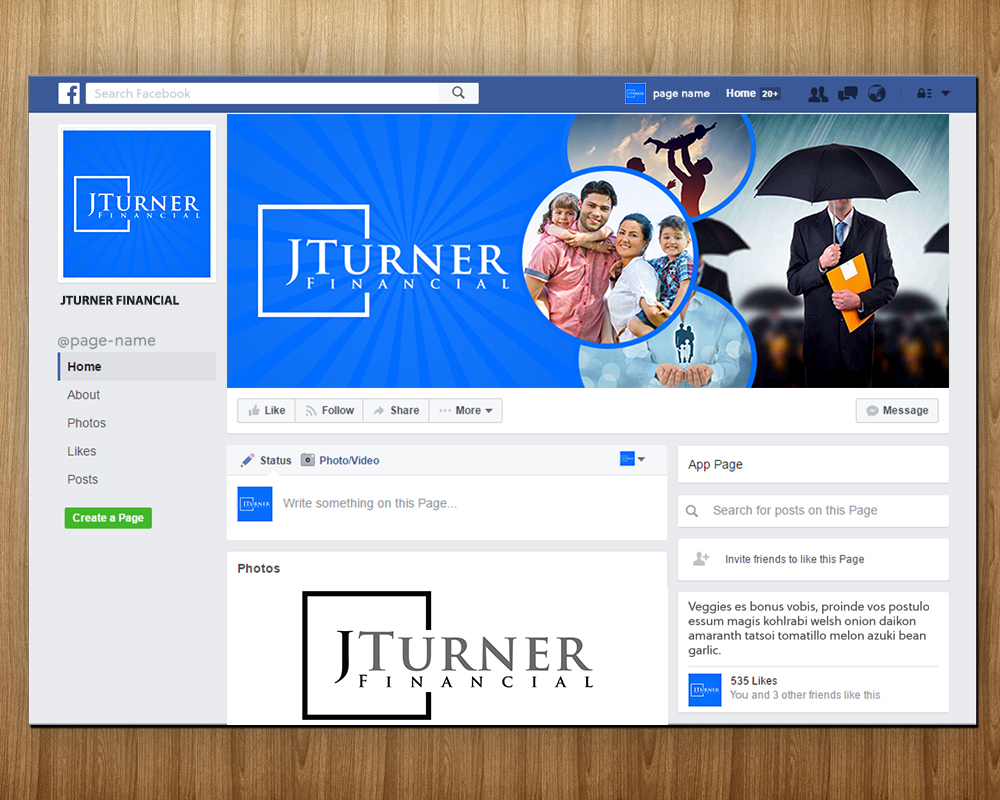 JTurner Financial logo design by MastersDesigns