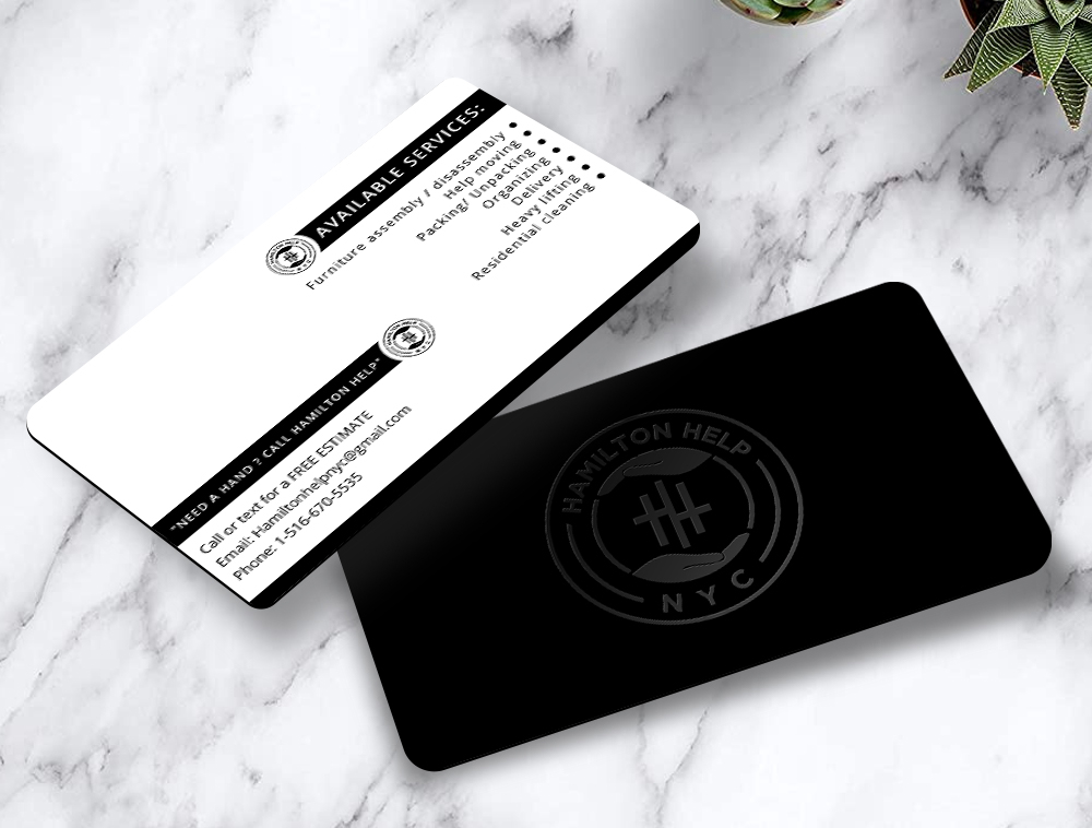 Hamilton Help logo design by Niqnish