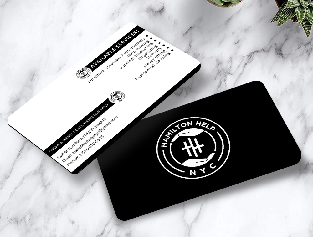 Hamilton Help logo design by Niqnish