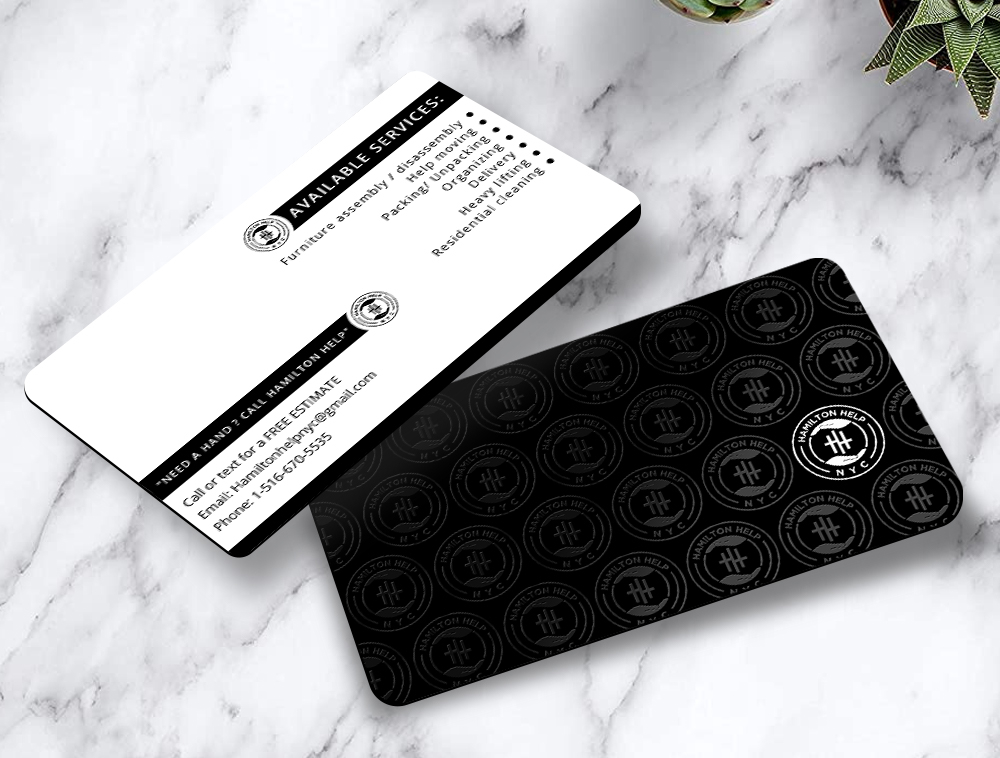 Hamilton Help logo design by Niqnish