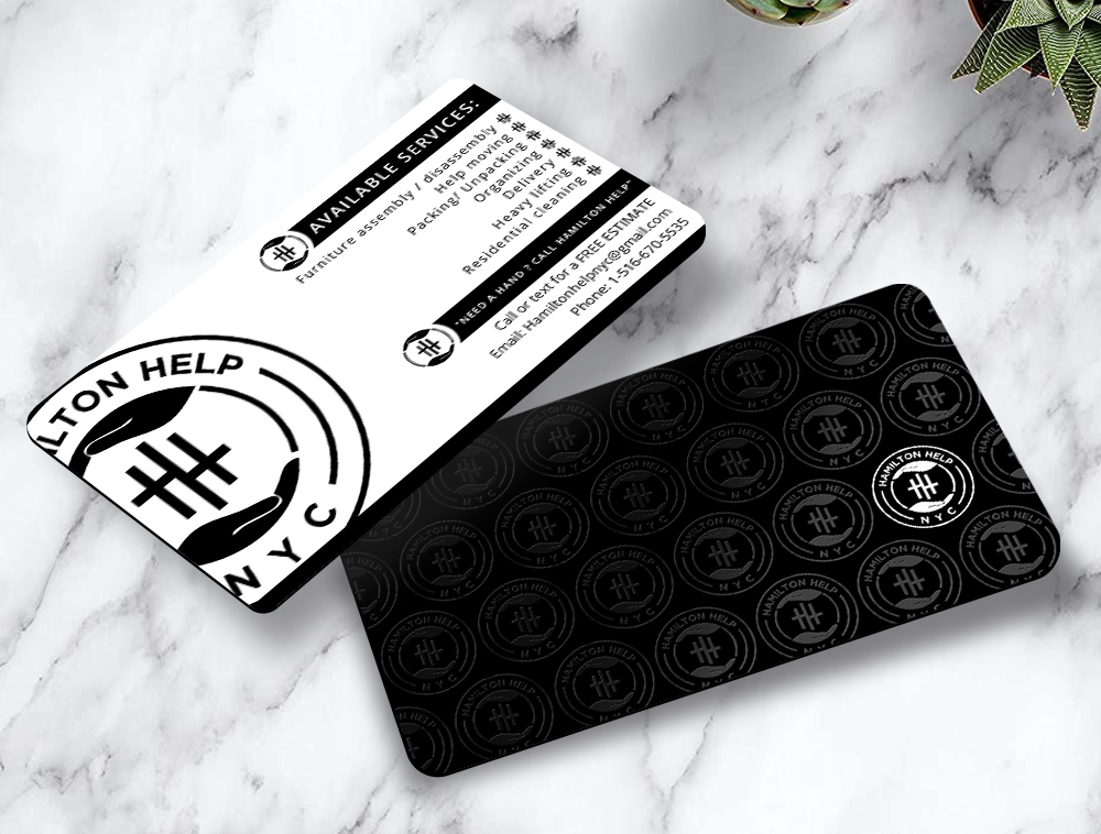 Hamilton Help logo design by Niqnish