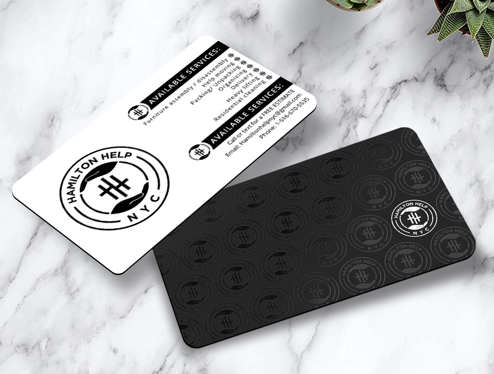 Hamilton Help logo design by Niqnish