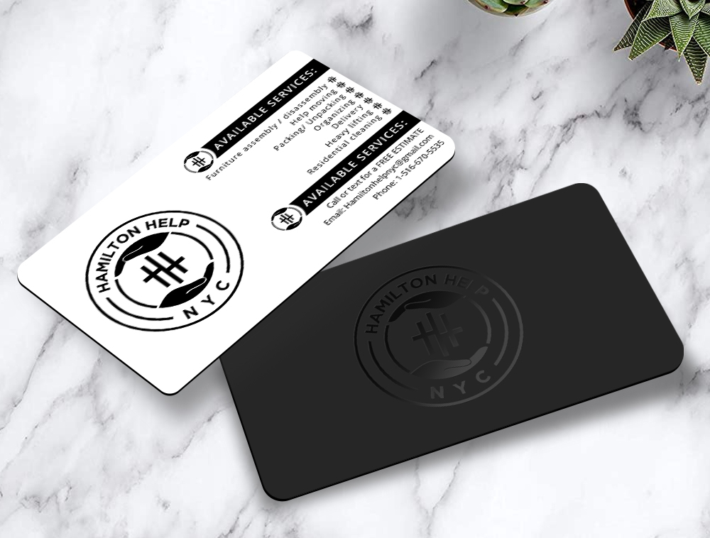 Hamilton Help logo design by Niqnish