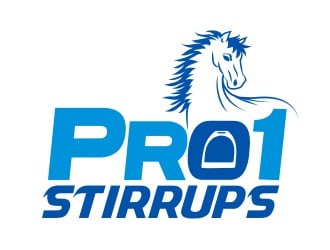 Pro1 Stirrups logo design by AnandArts