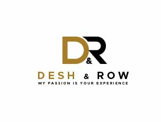 Desh & Row logo design by usef44