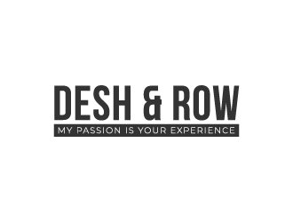 Desh & Row logo design by gateout